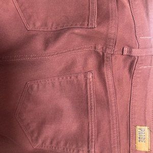 Burnt Orange Paige Denim